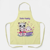 Tablier Famille Sushi (Recto)