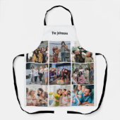 Tablier Family Memories 9 Photo Grid Personalized Collage (Recto)