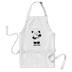 Tablier Fan d'Emeril Lagasse de panda de bande dessinée