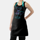 Tablier Fancy Script Fun Colonnes Fun Bar Aprons (Insitu)