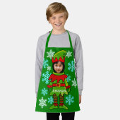 Tablier Fantastique Noël personnalisé. costume spécial elf (Porté)