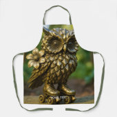 Tablier Fantasy Cute Brass Owl Skates (Recto)