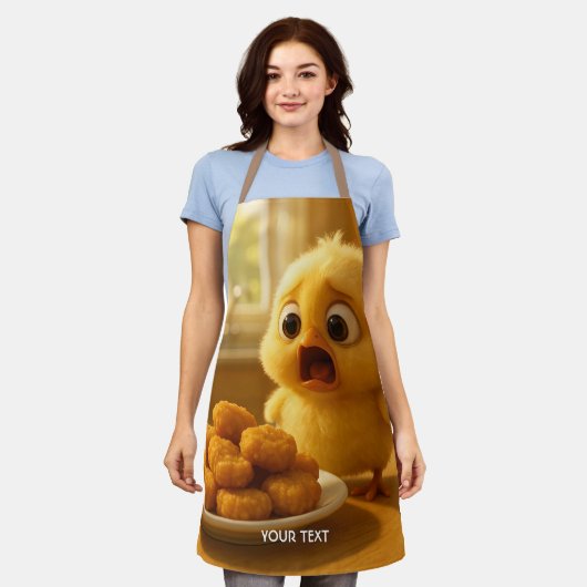 Tablier Fantasy Cute Chicken Nuggets Baby (Porté)