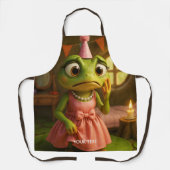 Tablier Fantasy Cute Frog Girl Party (Recto)