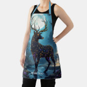 Tablier Fantasy Cute Moon Deer Night (Insitu)