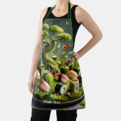 Tablier Fantasy Cute Sushi Japanese Landscape (Insitu)