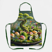 Tablier Fantasy Cute Sushi Japanese Landscape (Recto)