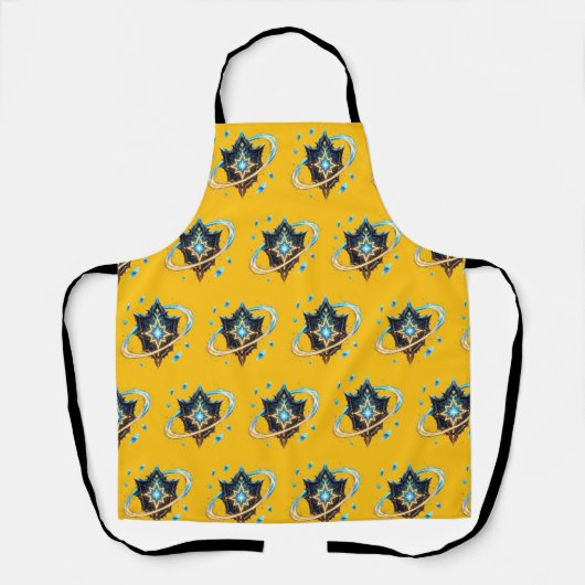 Tablier Fantasy Emblem with Floating Blades – Magical Ener (Recto)