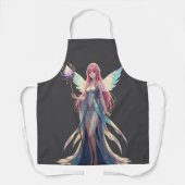 Tablier Fantasy Winged Apron – Cook with Magic (Recto)