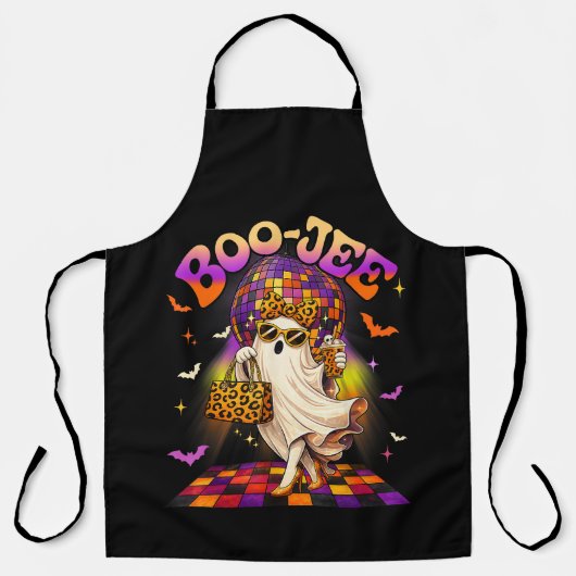 Tablier Fantôme Boojee Halloween Boo JEE Disco (Recto)