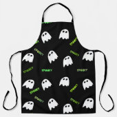 Tablier fantôme éffrayant d'Halloween (Recto)