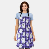 Tablier Fantômes d'Halloween (Porté)