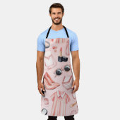Tablier Fashion illustrations. Seamless pattern (Porté)