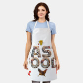Tablier “Fast Food Runner Apron – Chicken Escape Edition” (Porté)