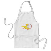 Tablier Fastball Flame Baseball Sports (Devant)