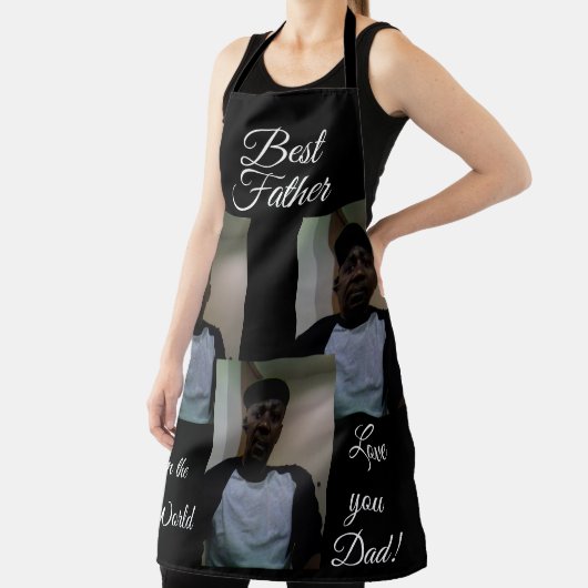 Tablier Fathers Day PERSONALIZED All-over Print Apron (Insitu)