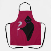 Tablier Faucheuse Halloween (Recto)