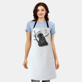 Tablier Faucon pèlerin dans les branches de l'arbre avec é (Porté)