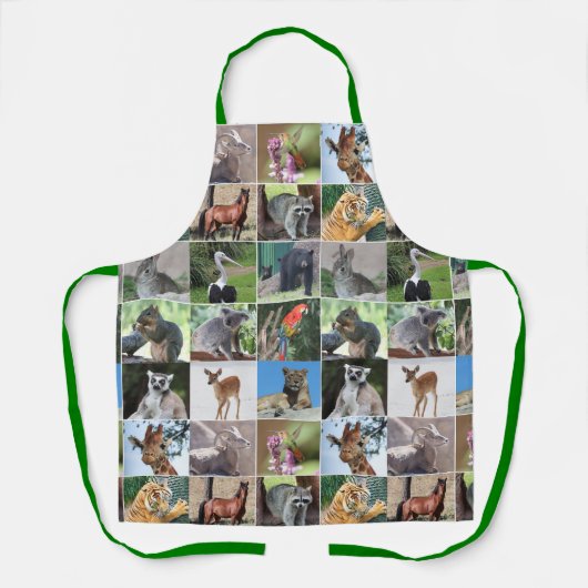 Tablier Faune Populaire Animaux Collection Nature (Recto)