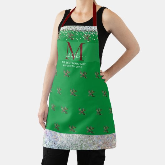 Tablier Faux motif inspiré par Noël (Insitu)