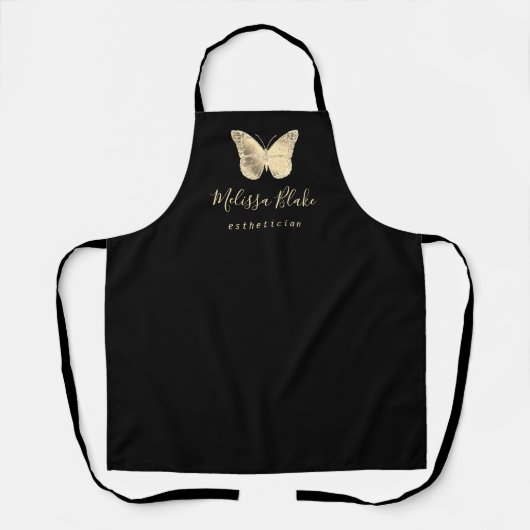Tablier faux papillon en or (Recto)
