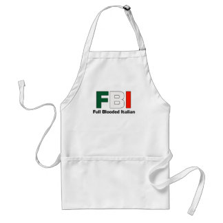 Tablier FBI plein Blooded Aparon à cuire italien