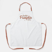 Tablier Feelin Citrouille épicé (Recto)