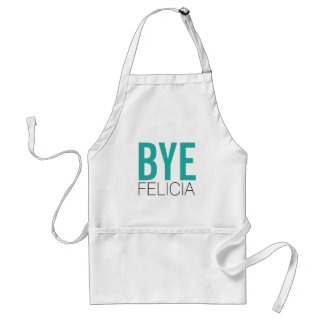 Tablier Felicia SECONDAIRE drôle dans Teal