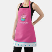 Tablier féminin Cupcake personnalisé (Insitu)