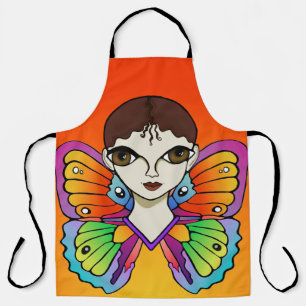 Tablier Femme Aux Ailes Papillon