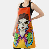 Tablier Femme Aux Ailes Papillon (Insitu)