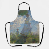 Tablier Femme avec parasol - Madame Monet et son fils (Recto)