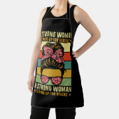 Tablier Femme Forte Femme Se Défend Feministe (Insitu)