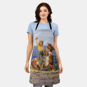 Tablier Femme Occidentale vintage À L'Escapade Du Cheval ( (Porté)