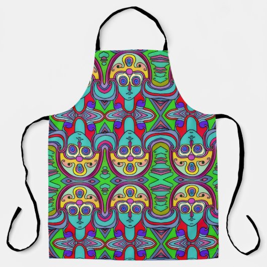 Tablier femme sicodelic (Recto)