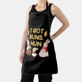 Tablier FEMMES J'Ai Des Buns Hun, Maman Bunny, Papa Bunny, (Insitu)