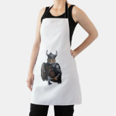 Tablier Femmes Viking Chat V-Cou _1 (Insitu)