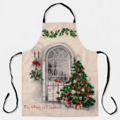 Tablier Fenêtre de Noël (Recto)