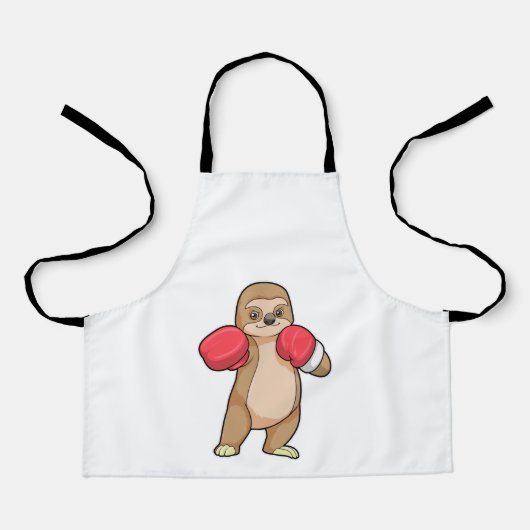 Tablier Fente en boîte avec gants en boîte (Recto)