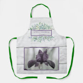 Tablier Ferme, Pays Iris Fleur & Eucalyptis (Recto)