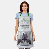 Tablier Ferme, Pays Iris Fleur & Eucalyptis (Porté)