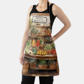 Tablier Ferme végétale Fraîche Famille personnalisée (Insitu)