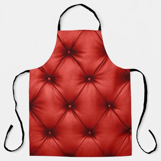 Tablier Fermer la texture arrière - plan du capiton rouge (Recto)