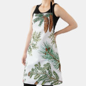 Tablier Festif de la forêt de pins de Noël (Insitu)