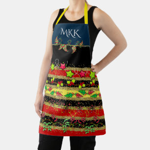 Tablier festif Monogram Posh