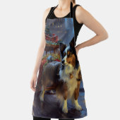 Tablier Festin de Noël de Papillon (Insitu)