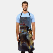 Tablier Festin de Noël de Papillon (Porté)