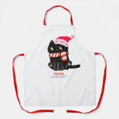 Tablier Festive Cat Apron (Recto)