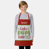 Tablier Festive Christmas équipe de pâtisserie ajouter le  (Porté)