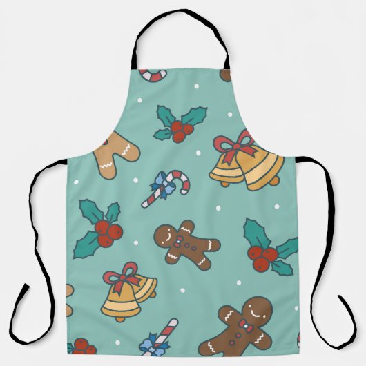 Tablier Festive Noël Sweets Design (Recto)